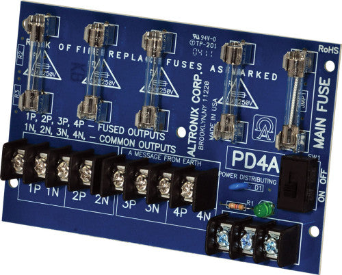 Altronix PD4 POWER DISTRIBUTION UNIT