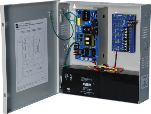 Altronix SMP10PM24P4 24VDC,10A 4 Fuse Out Cab PS