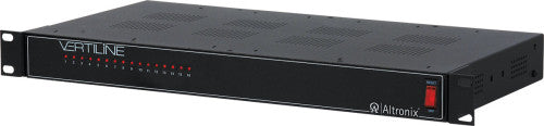 Altronix VERTILINE33D 16 Out @ 8A, 12VDC, 1U PTC