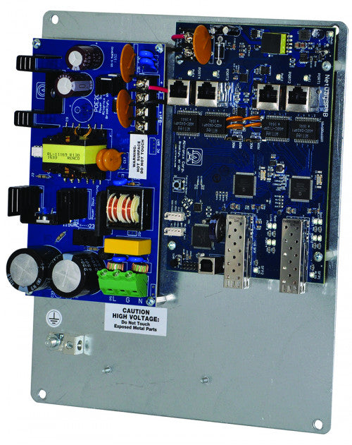 Altronix NETWAYSP41PL 4PT FIBER MED CONV/2SFP/BP