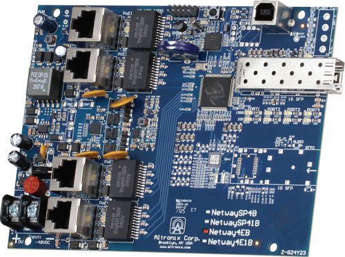 Altronix NETWAY4EB 4PORT POE+ SW 1G SFP BOARD