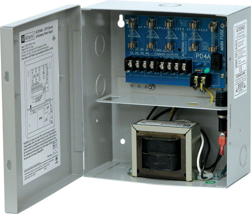 Altronix ALTV244UL 24VAC/3.5A/4 OUT UL CCTV P/S