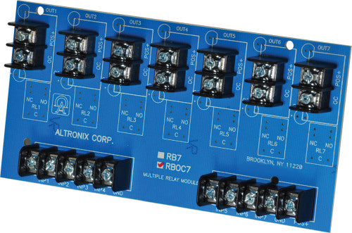 Altronix RBOC7 SEVEN OUTPUT INTERFACE MODULE