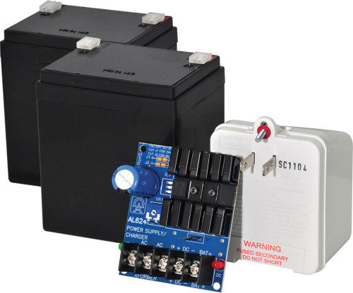 Altronix AL62424C 24VDC 750ma P/S CHGR KIT 4AH