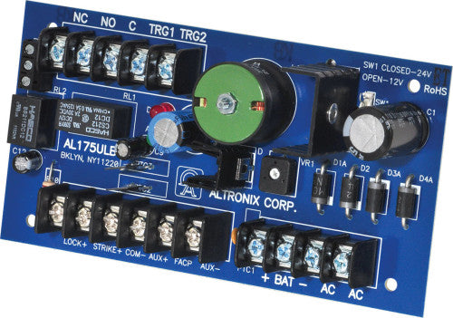 Altronix AL175ULB 12/24VDC 1.75A UL PS/CGR Bd