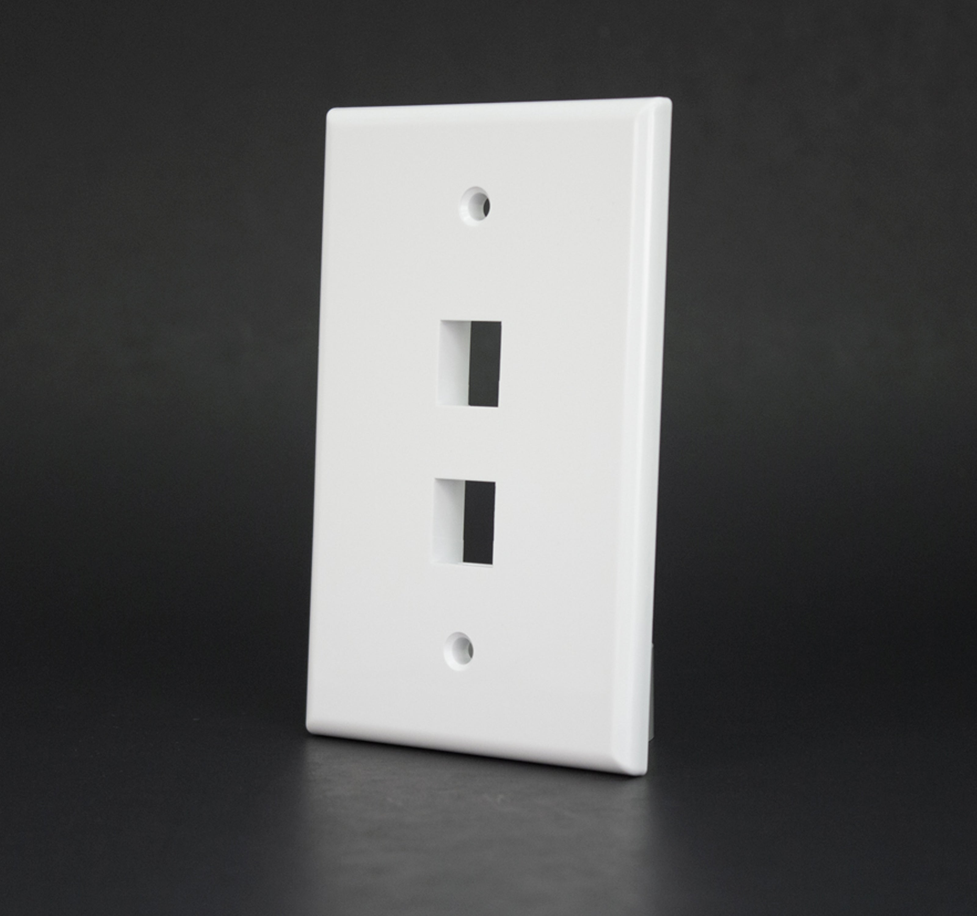 Vertical Cable Mid-size Wall Plates – 304-M27 Series