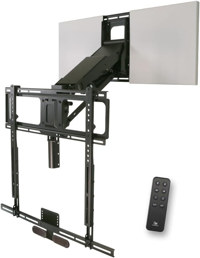 MantelMount MM815 Motorized Drop Down & Swivel TV Mount