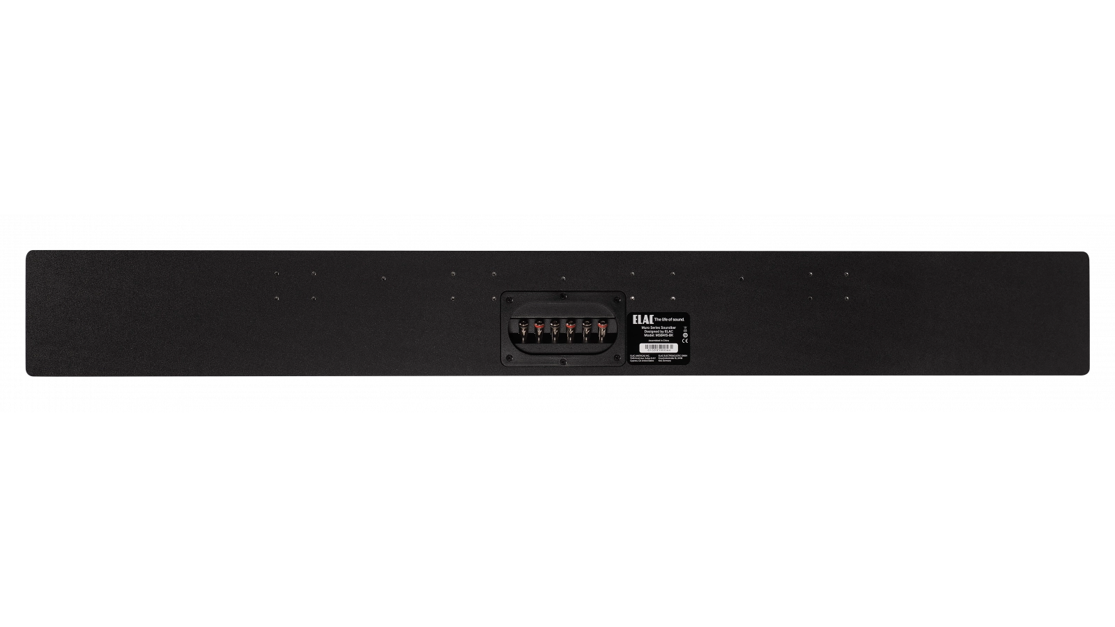 Elac Muro Small 3-Channel Passive Soundbar - Black, Each