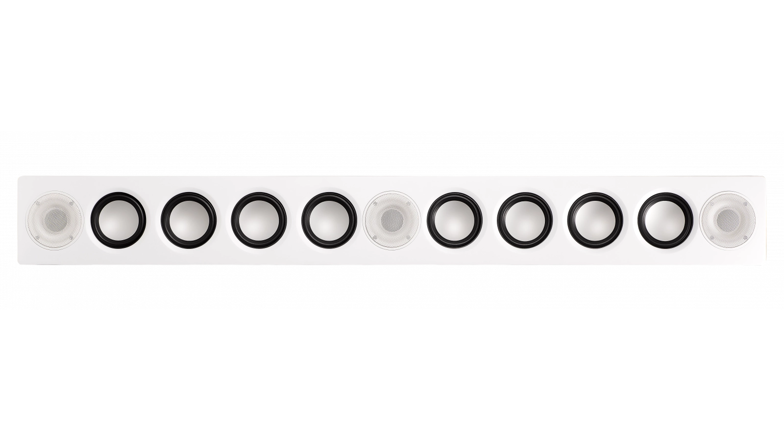 Elac Muro Small 3-Channel Passive Soundbar - White, Each