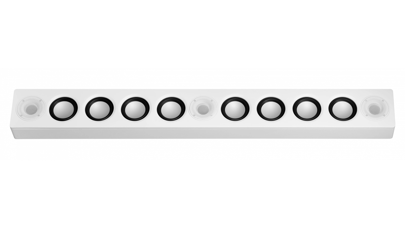 Elac Muro Small 3-Channel Passive Soundbar - White, Each