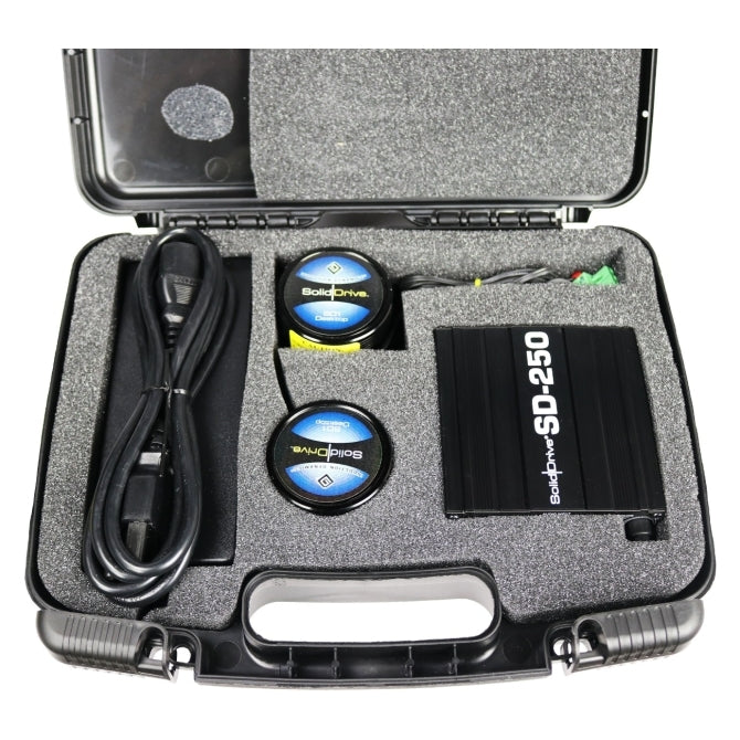 SoundTube SD-1DESKTOP-250-PAIR SolidDrive SD-1DESKTOP Kit with SD250 Amplifier and Two Transducers for Any Surface