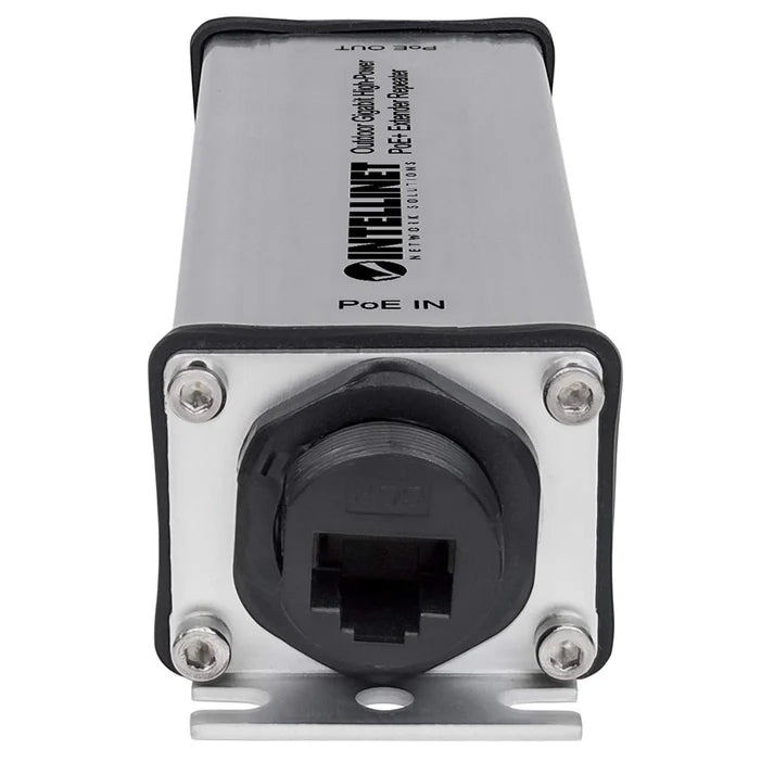 Intellinet 561211 Outdoor Gigabit High-Power PoE+ Extender Repeater
