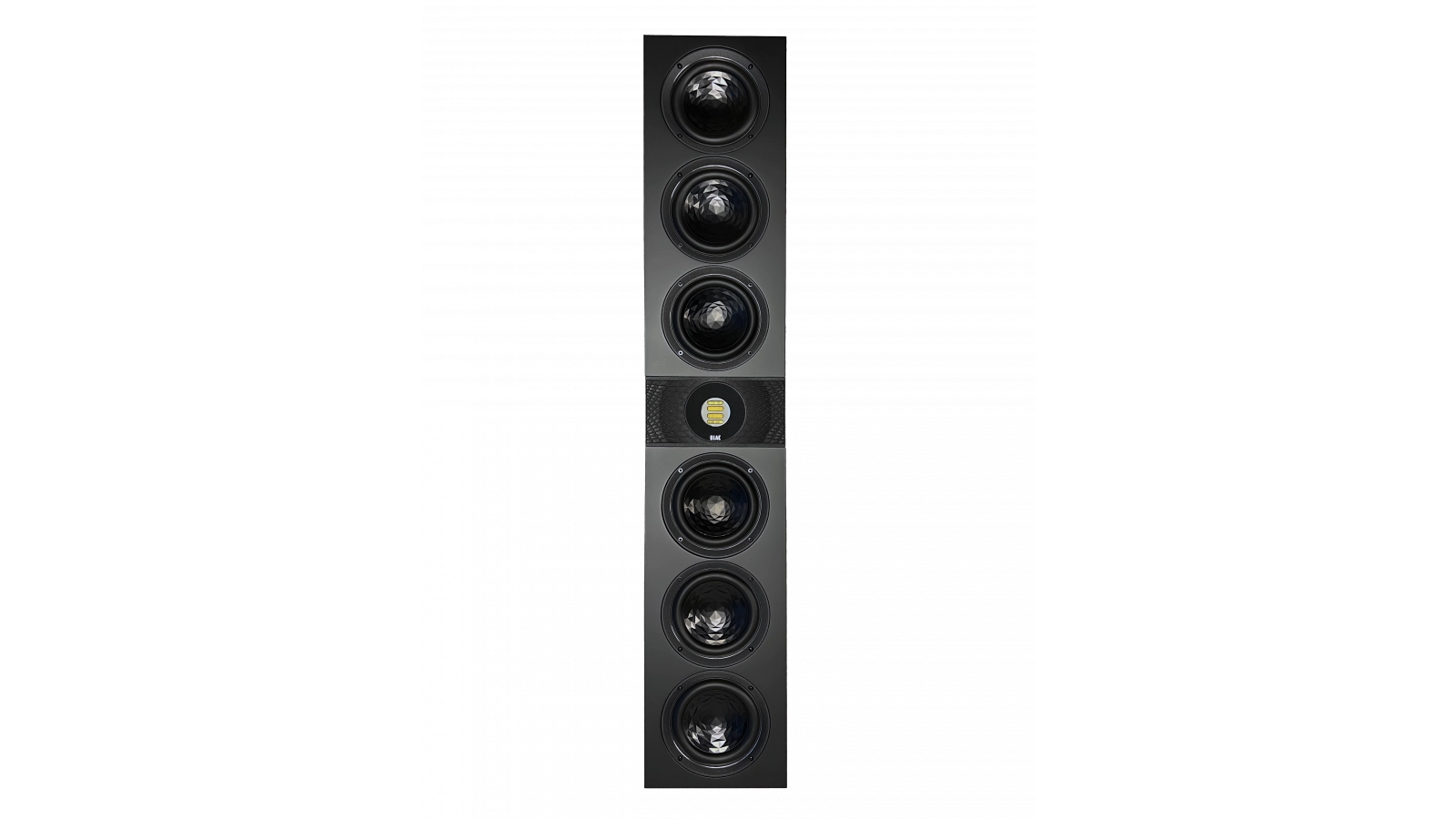 Elac Vertex III  JET 6.5" x 3 On-Wall Sealed Cabinet Speaker - Black, Each