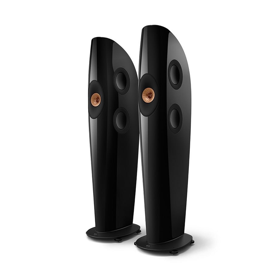 Kef BLADEM2PB/CU BLADE TWO META FLOORSANDING LOUDSPEAKER PIANO BLACK/COPPER - EACH