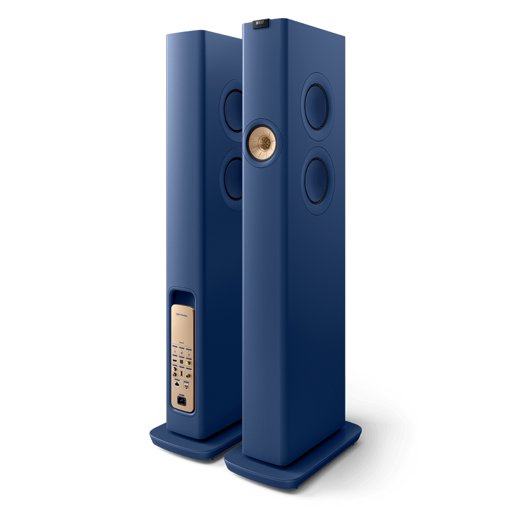 Kef LS60 Wireless Floorstanding Loudspeaker Blue LS60WBU, Pair