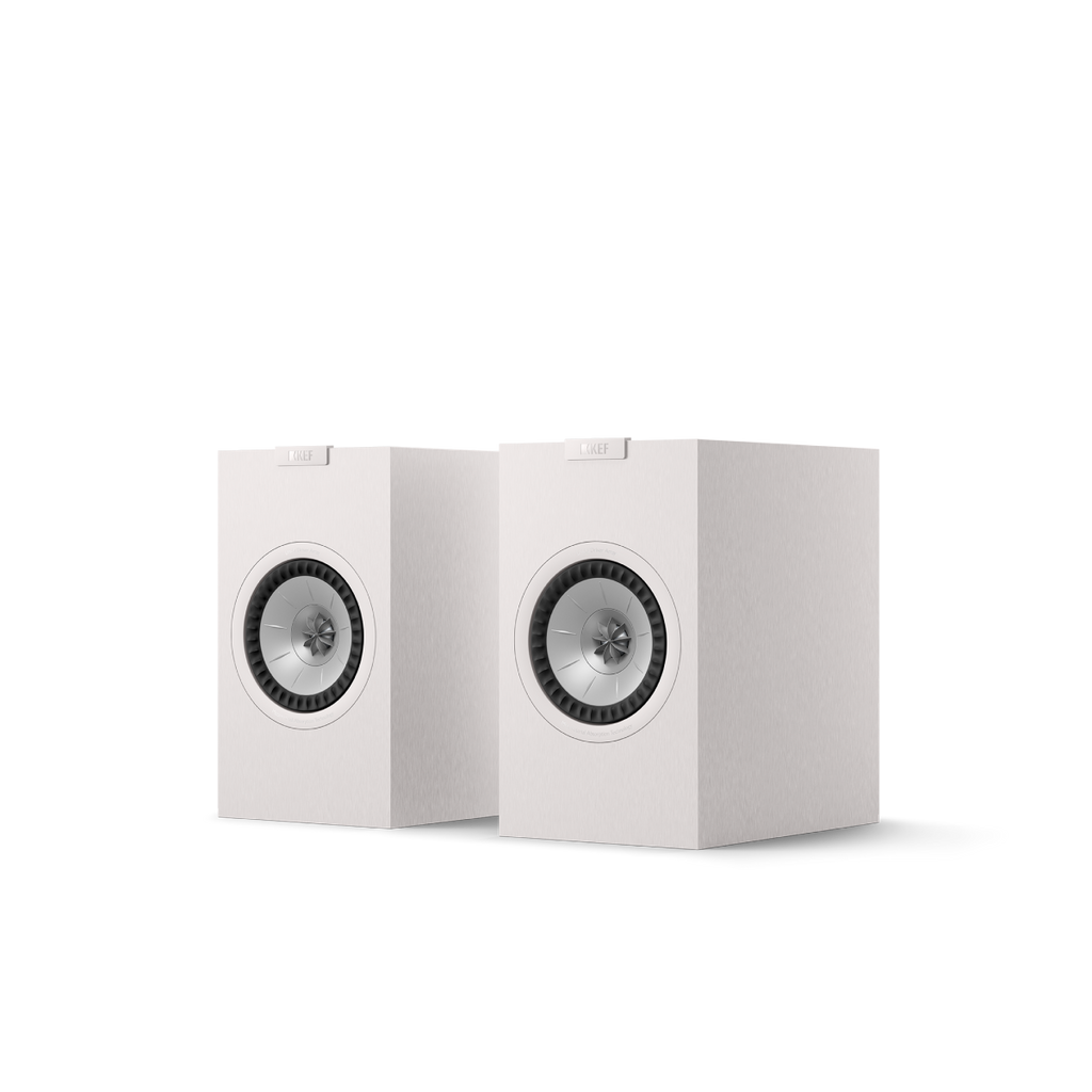 Kef Q1MWH Q1 Meta Bookshelf Speaker w/Grille White, Pair