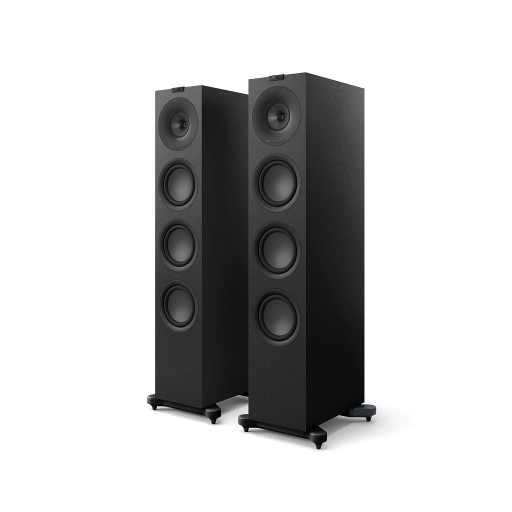 Kef Q11 Meta Floorstanding w/Grille Black Q11MBK, Each