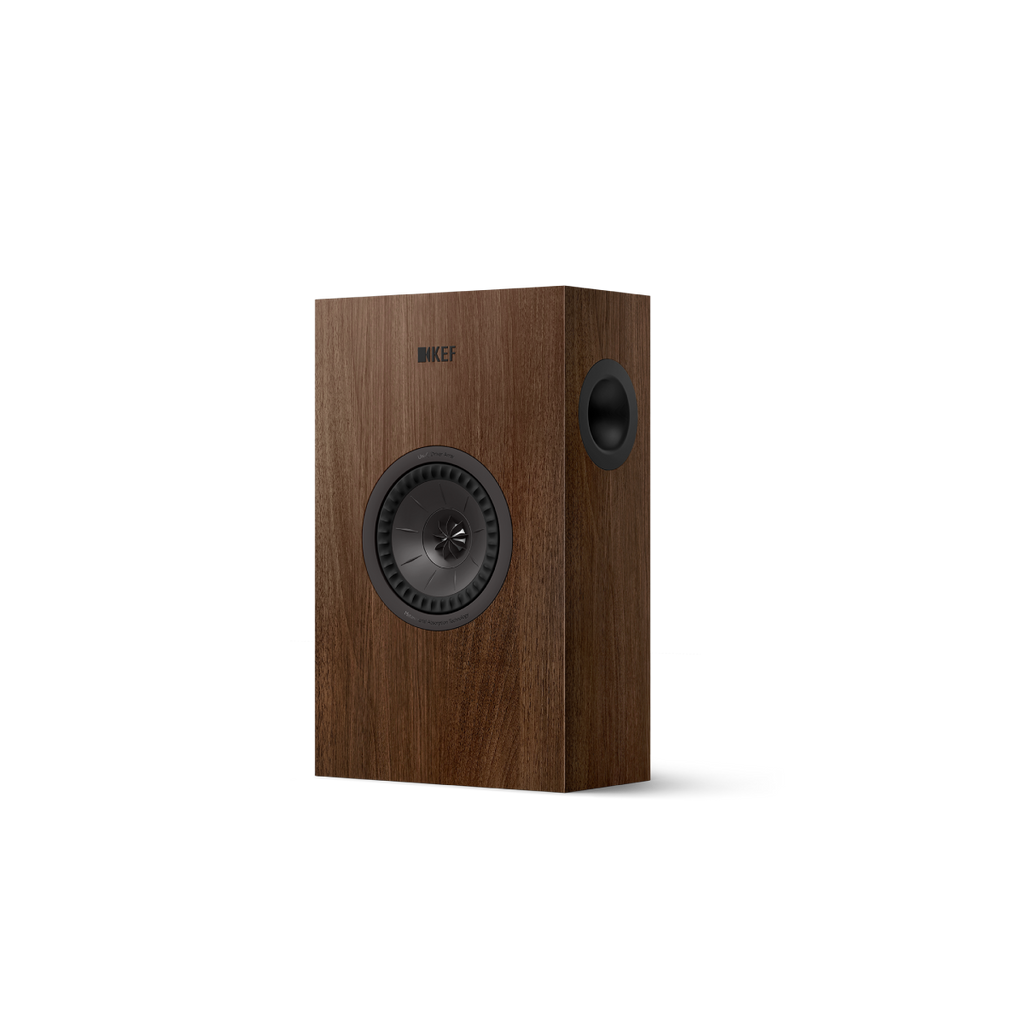 Kef Q4 Meta Walnut On-Wall w/Grille Q4MWA, Each