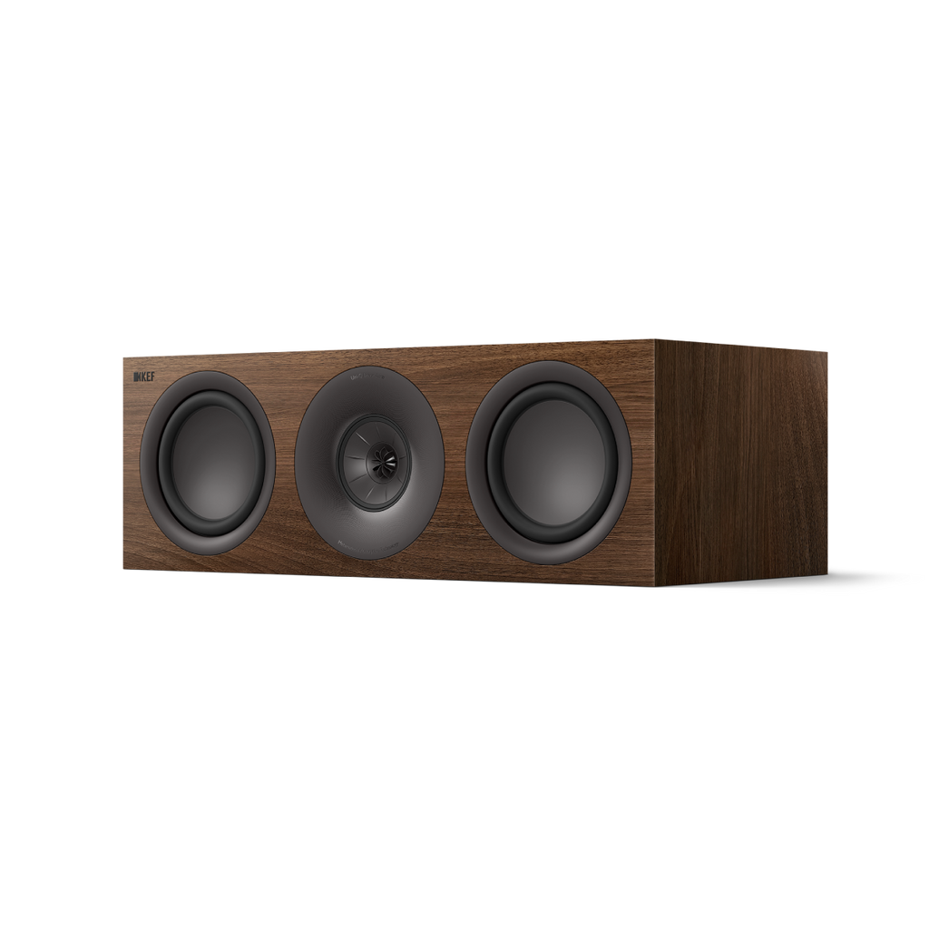 Kef Q6MWA Q6 Meta Walnut LCR w/Grille, Each