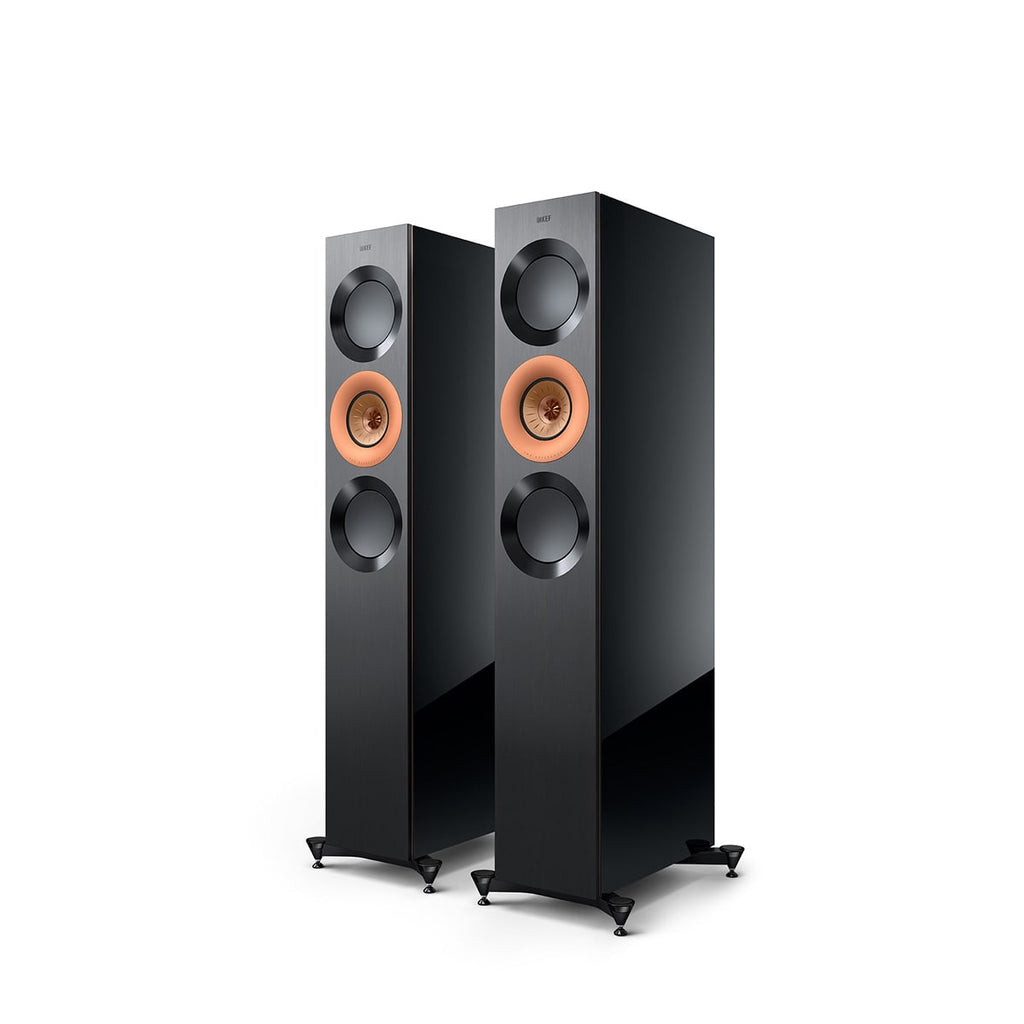 Kef Reference 3 META Floorstanding Loudspeaker Black REF3MBL/CU, Each