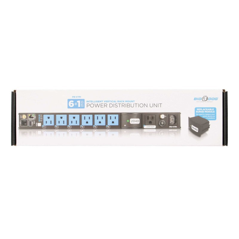 Big Dog Power PR-V7PI 6+1 Outlet Wi-Fi PDU