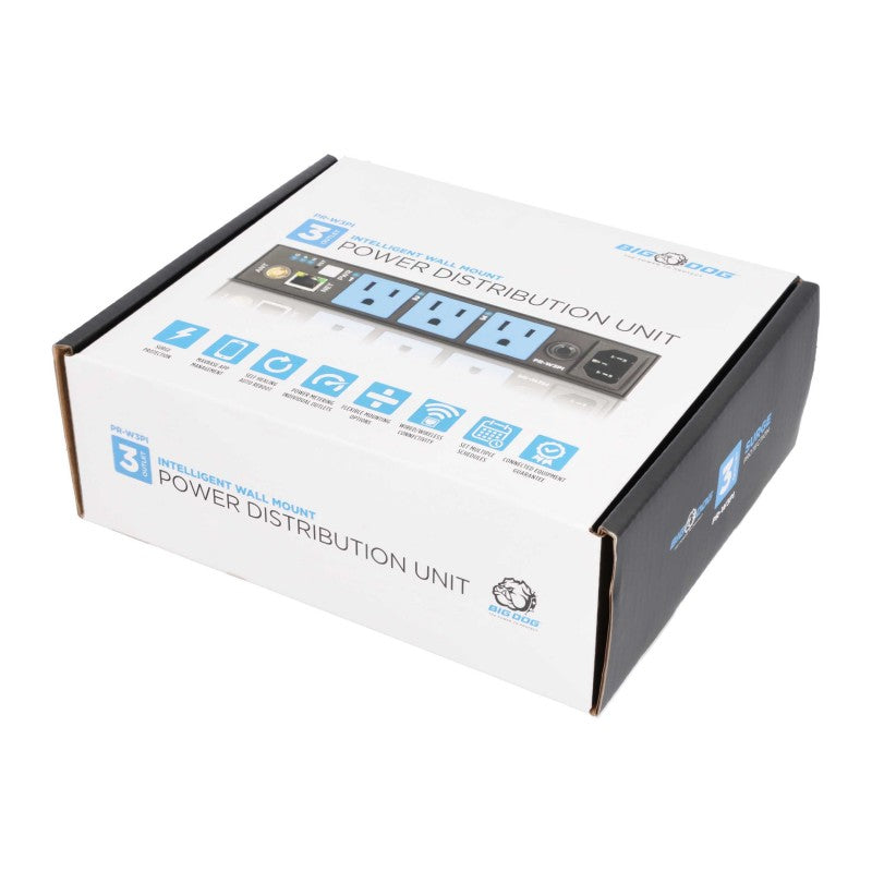 Big Dog Power PR-W3PI 3 Outlet Wi-Fi PDU