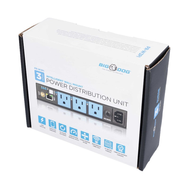 Big Dog Power PR-W3PI 3 Outlet Wi-Fi PDU