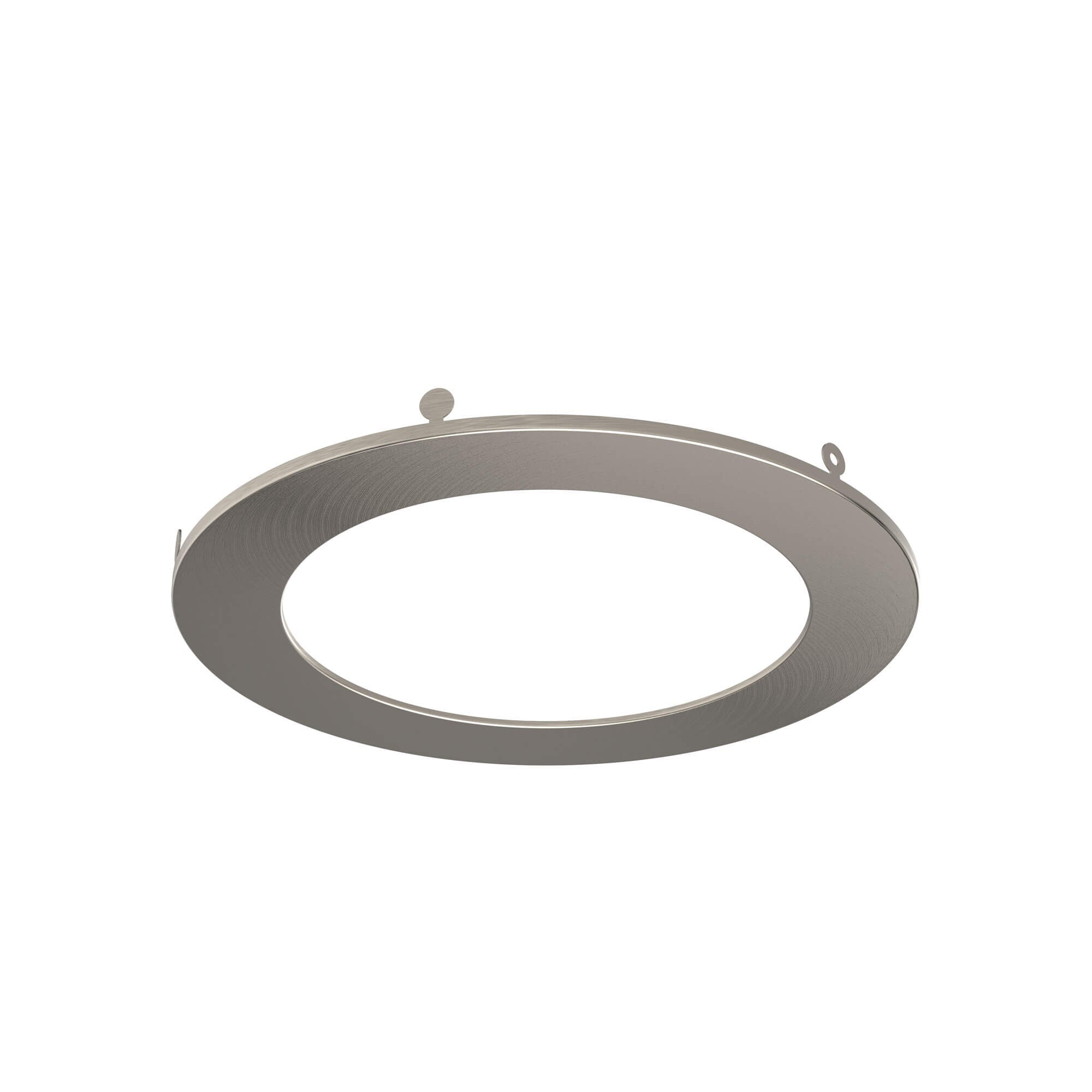 DALS REC-TRIM6-SN 6in Trim Round, Satin Nickel