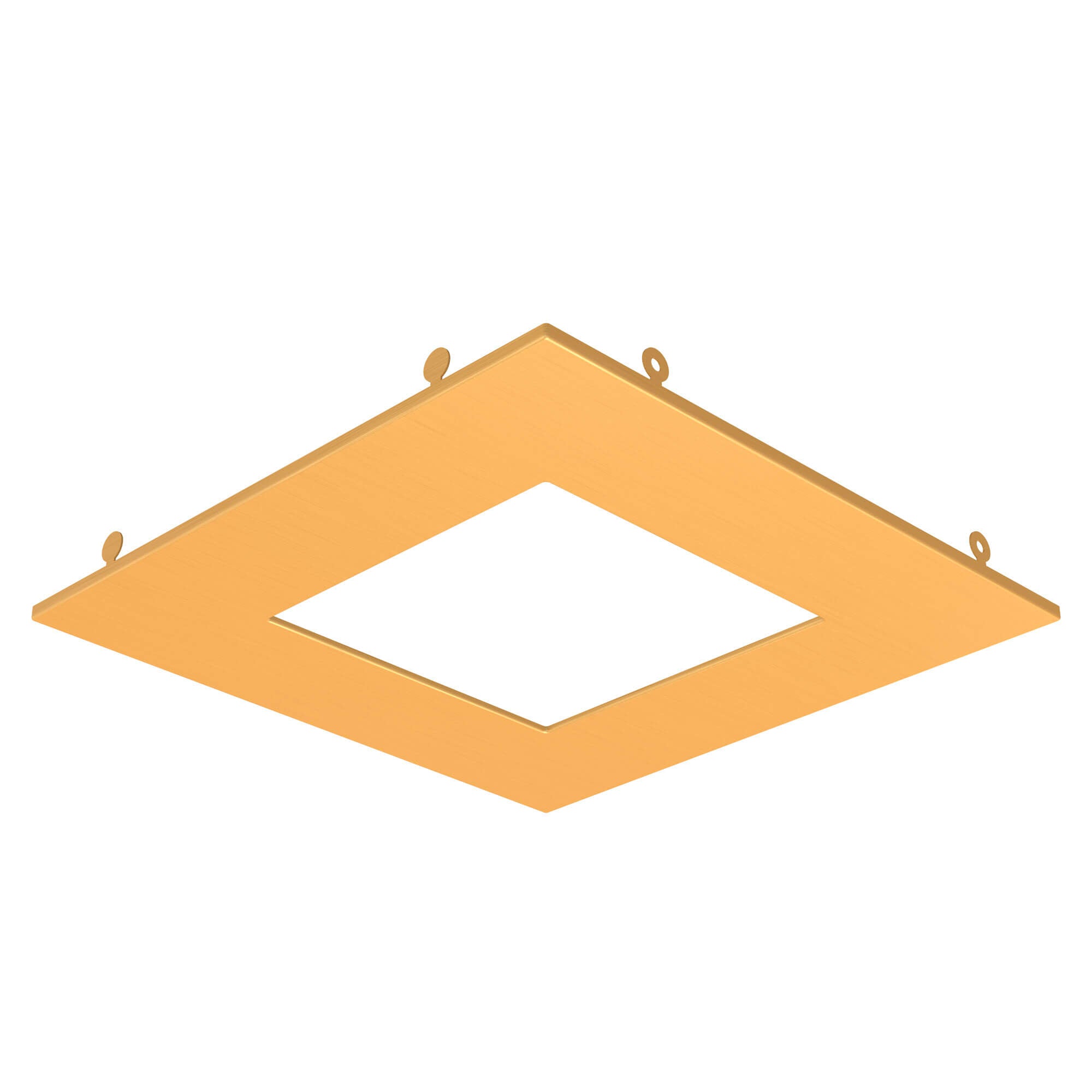 DALS REC-TRIM6SQ-GD 6in Trim Square, Gold