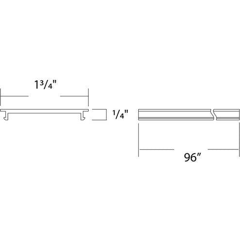 WAC Lighting Ventrix Black Track Component Ceiling Light