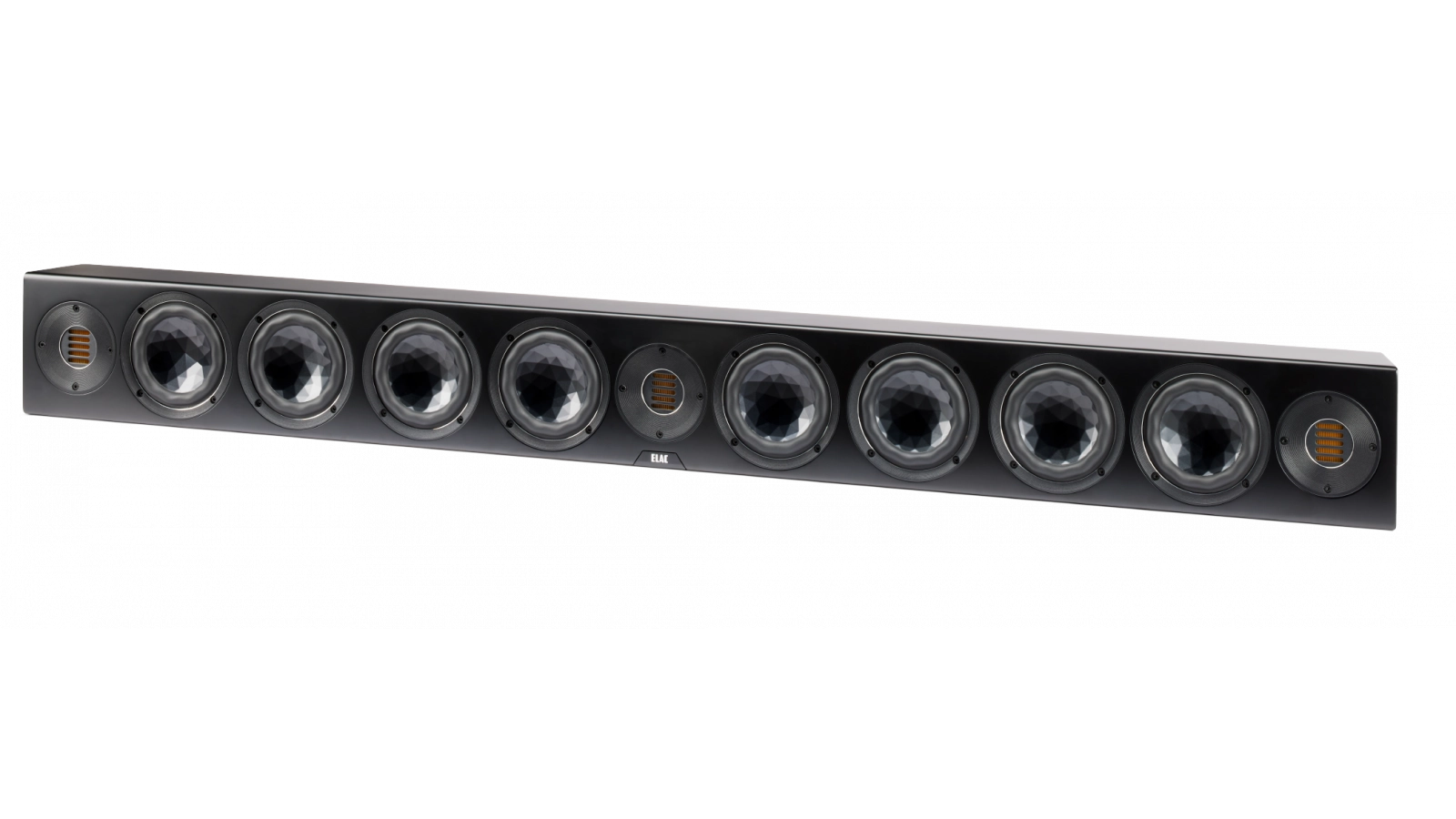 Elac Vertex III 3-Channel Passive Soundbar-JET-Large - Black, Each