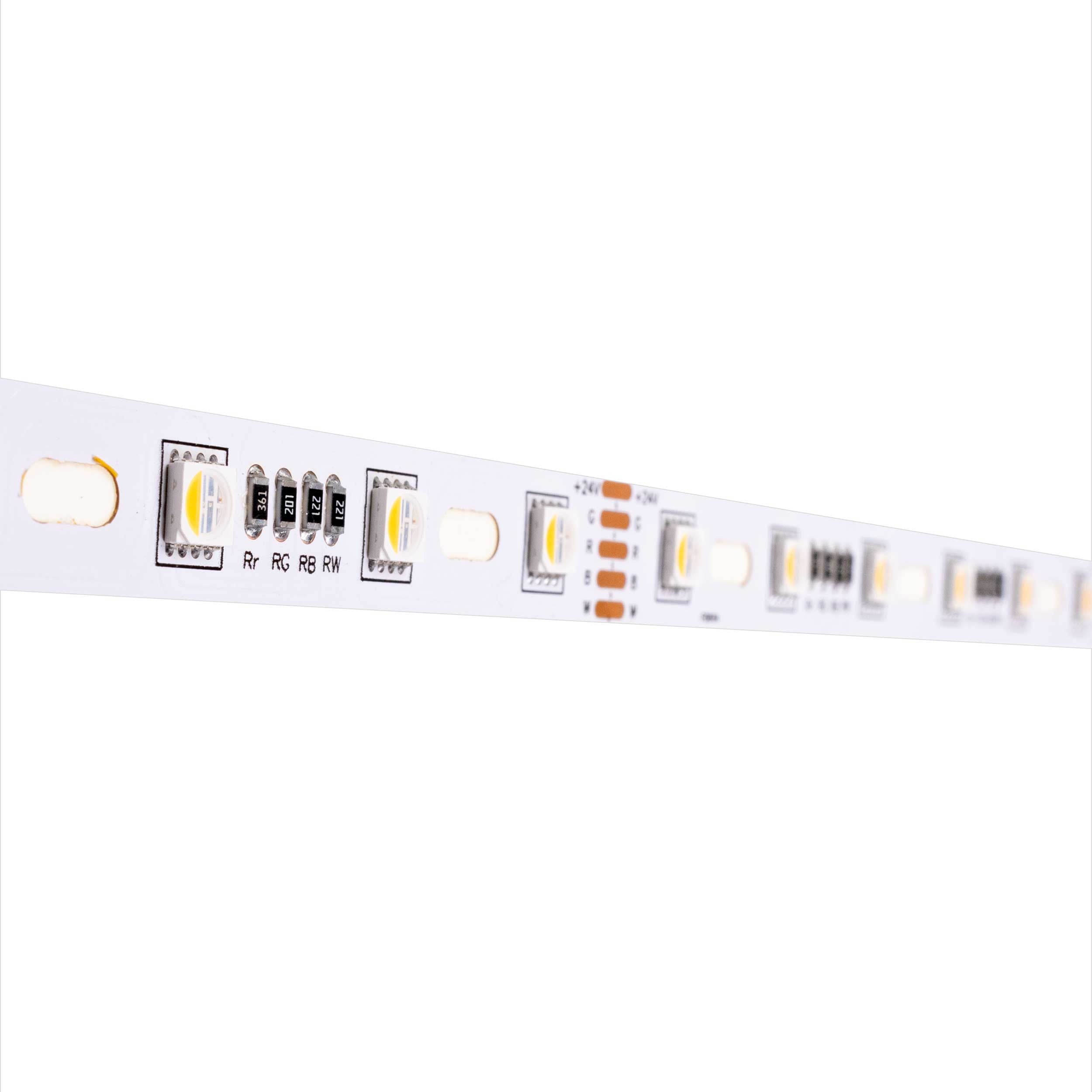 Diode SQUIGGLY RGBW LED Tape Light, 24V, RGBW, 16.4 ft.