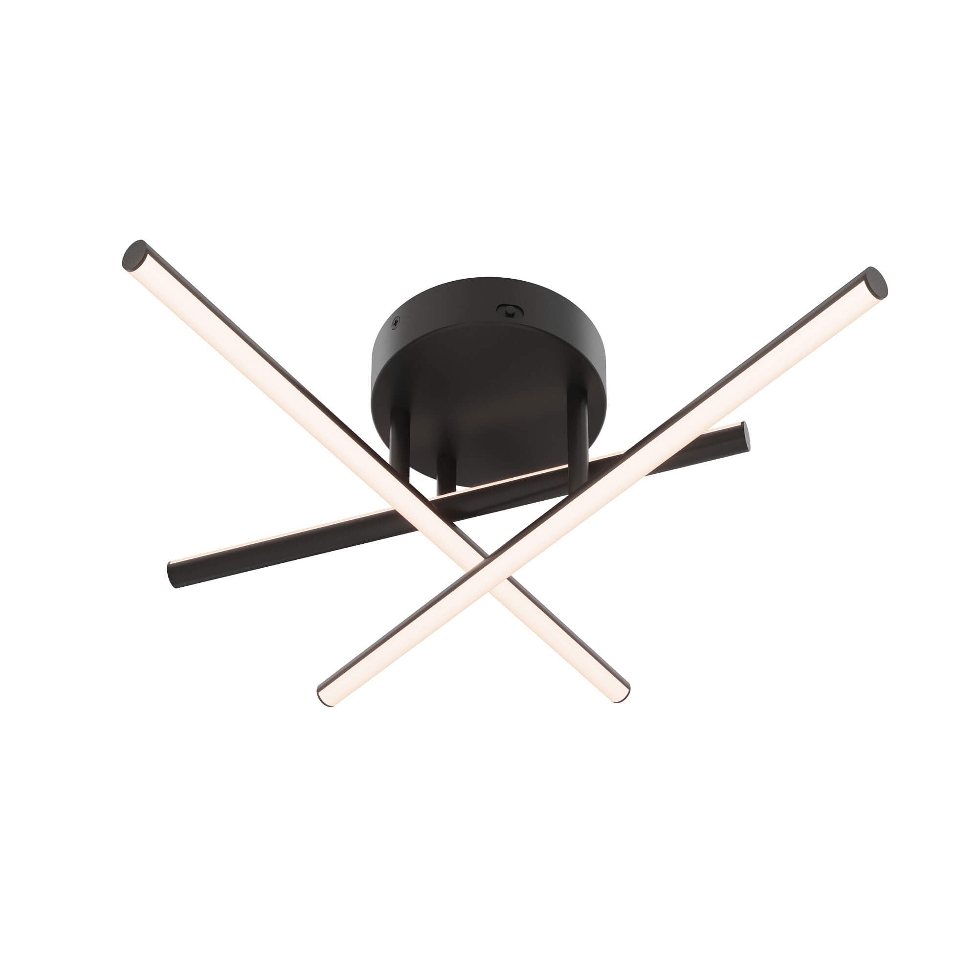 DALS 20″ Three branch Flush mount SSFM20-CC-BK