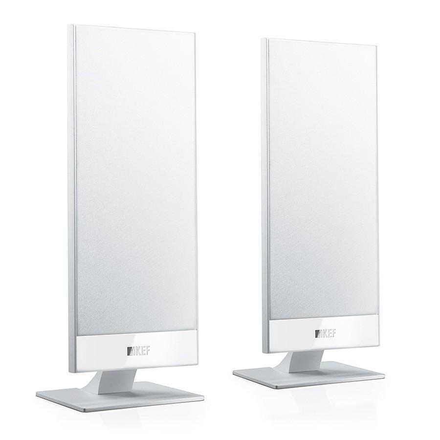 Kef T101 Ultra-Thin Satellite Speaker White T101WH, Pair