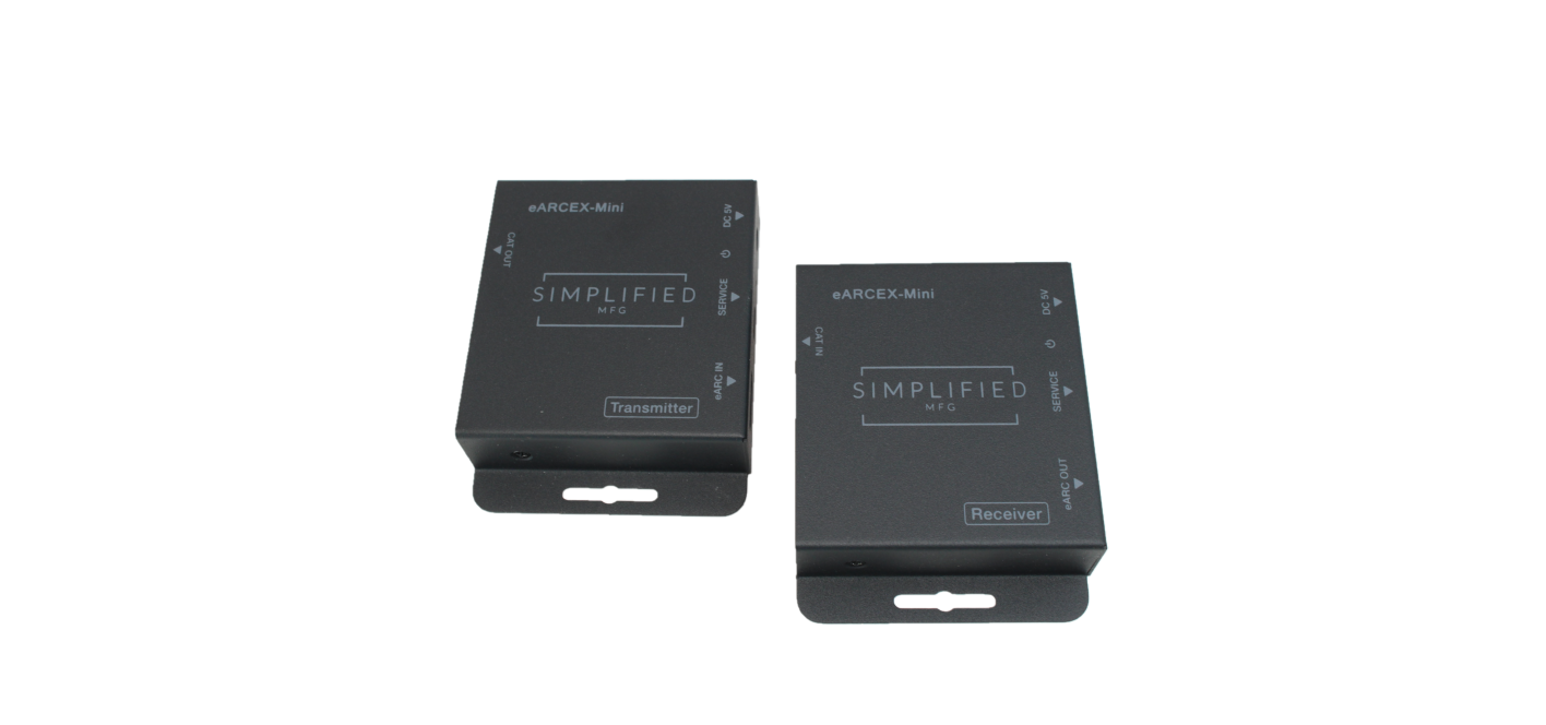 Simplified eARCEX-Mini 50m eARC Audio Extender with CEC