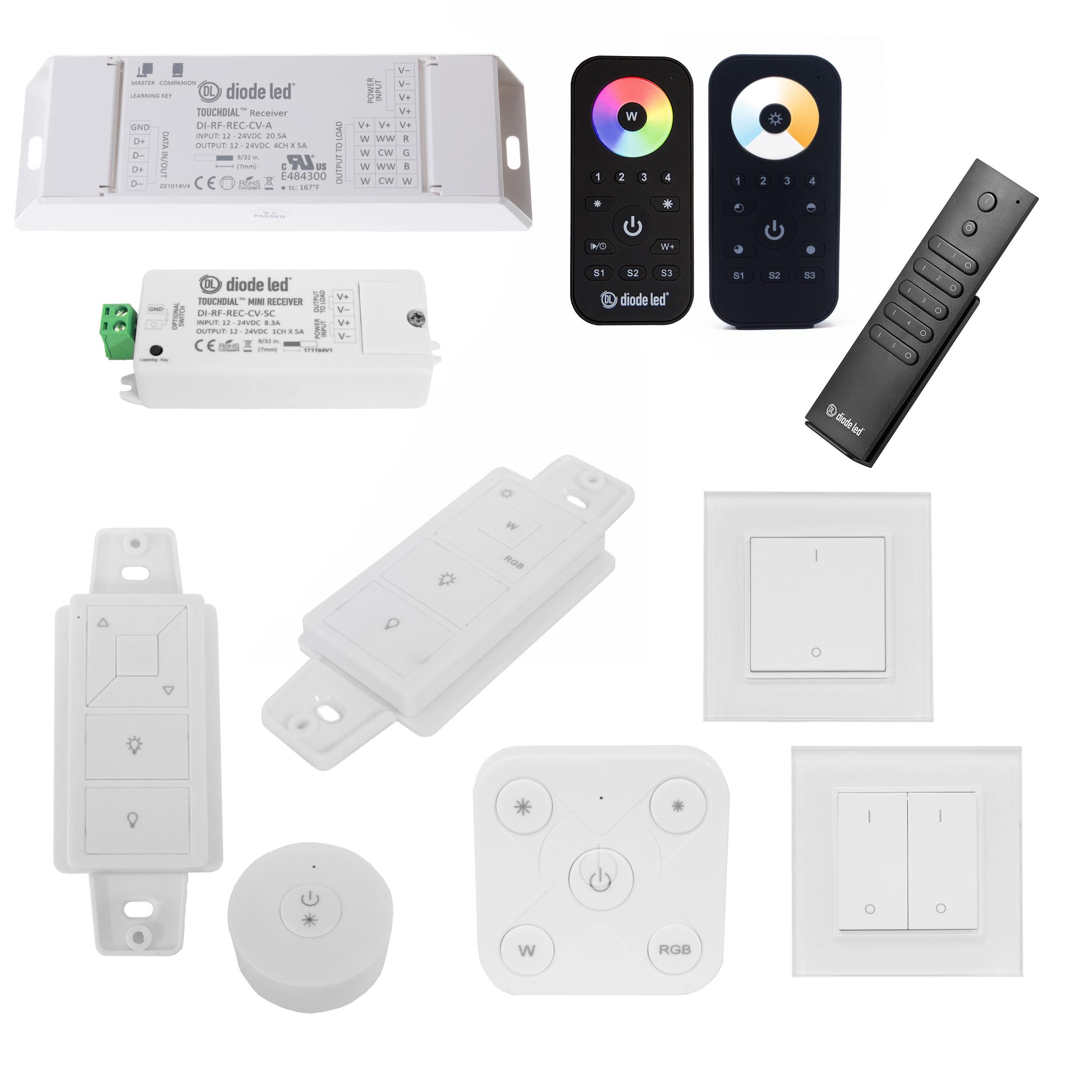 Diode TOUCHDIAL™ Control System