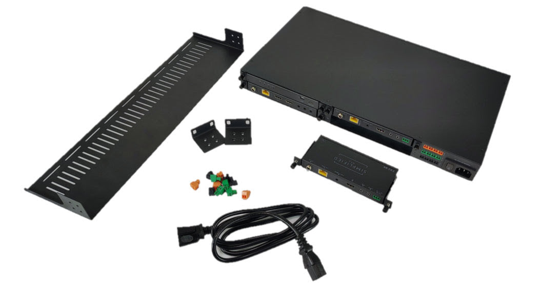 Simplified CXRU-1 Rack Mounting System