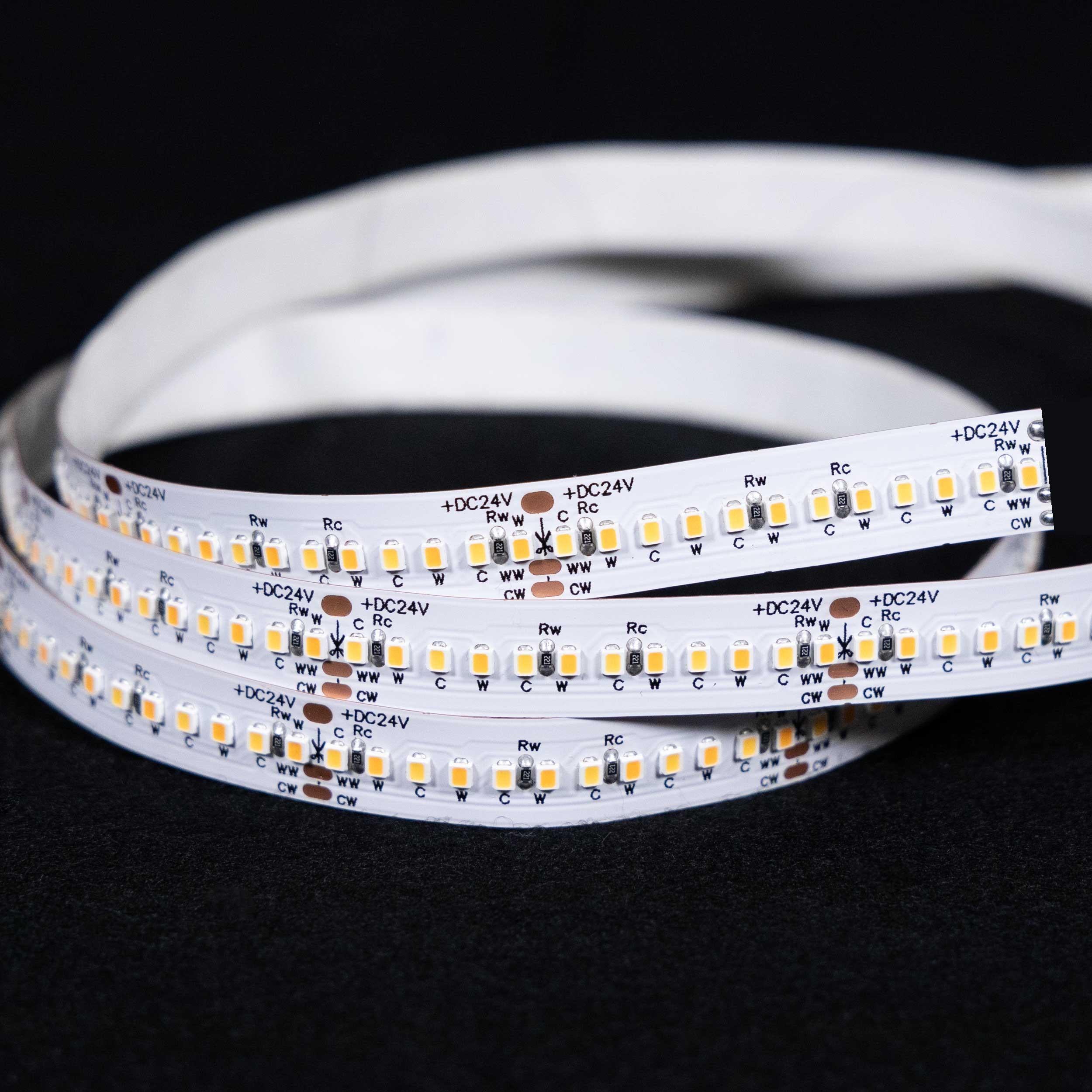 Diode VALENT Tunable White LED Tape Light, 24V, 1800K-4000K