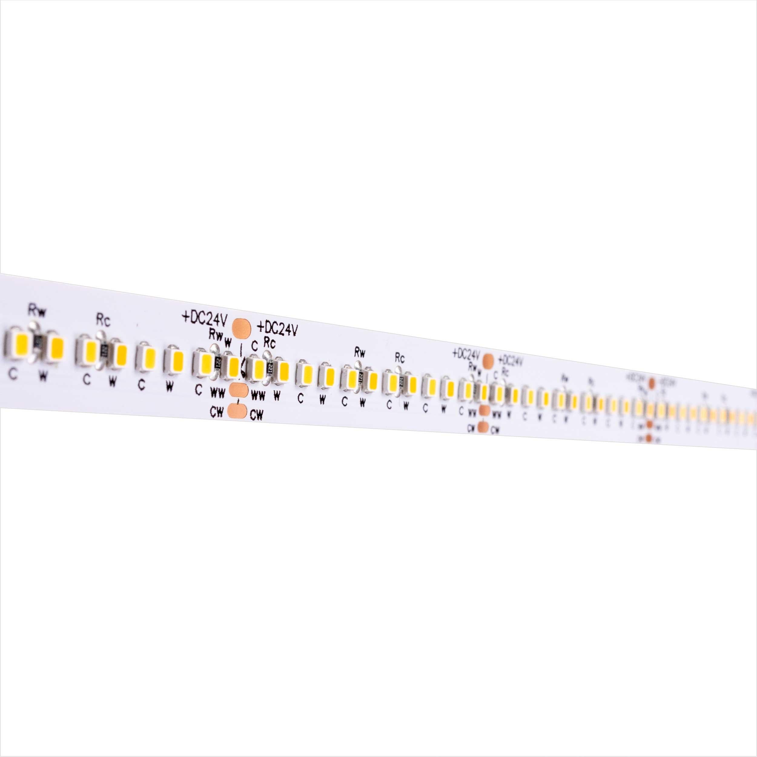 Diode VALENT Tunable White LED Tape Light, 24V, 1800K-4000K