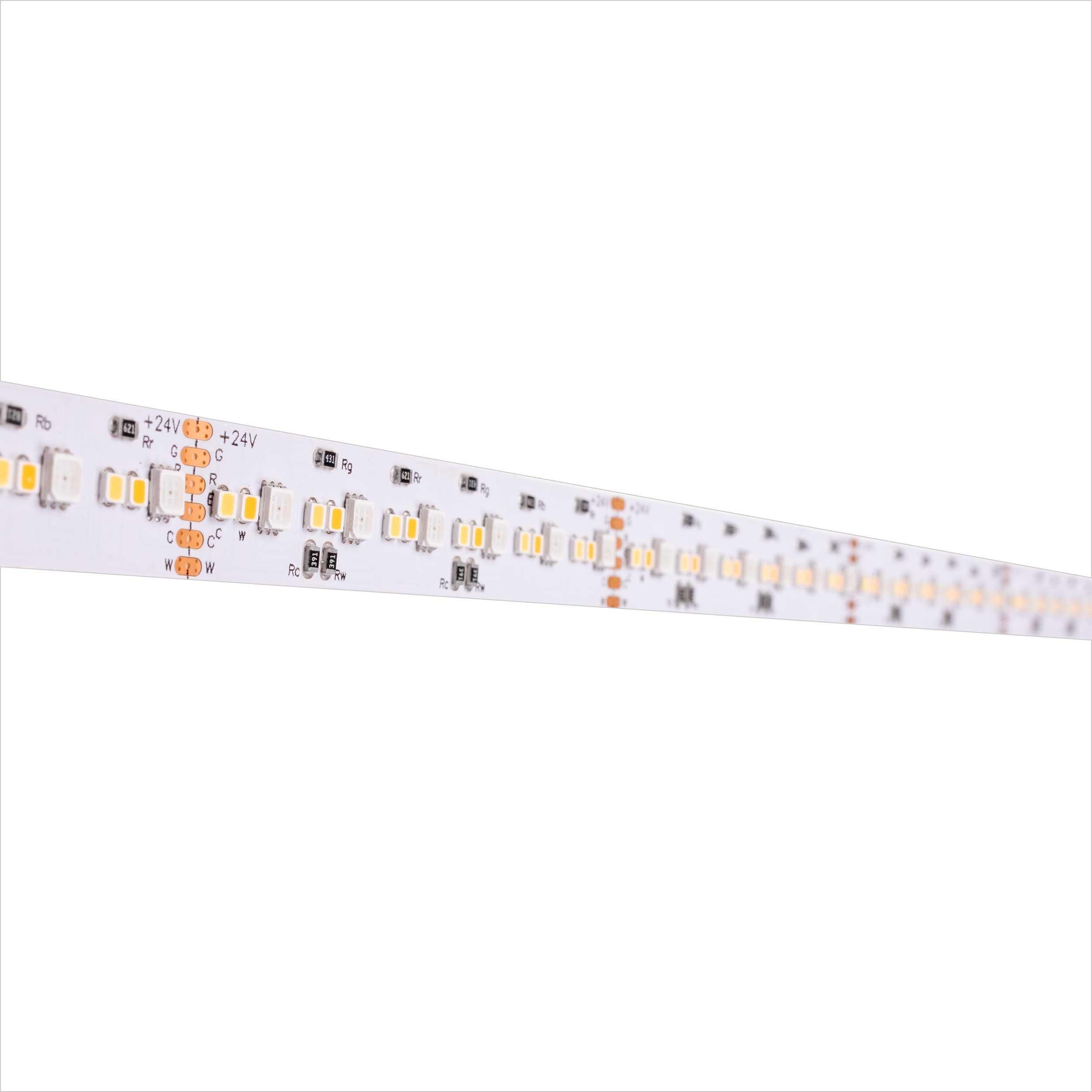 Diode VALENT LED Tape Light, 24V, RGB+Tunable White, 2400K-6500K