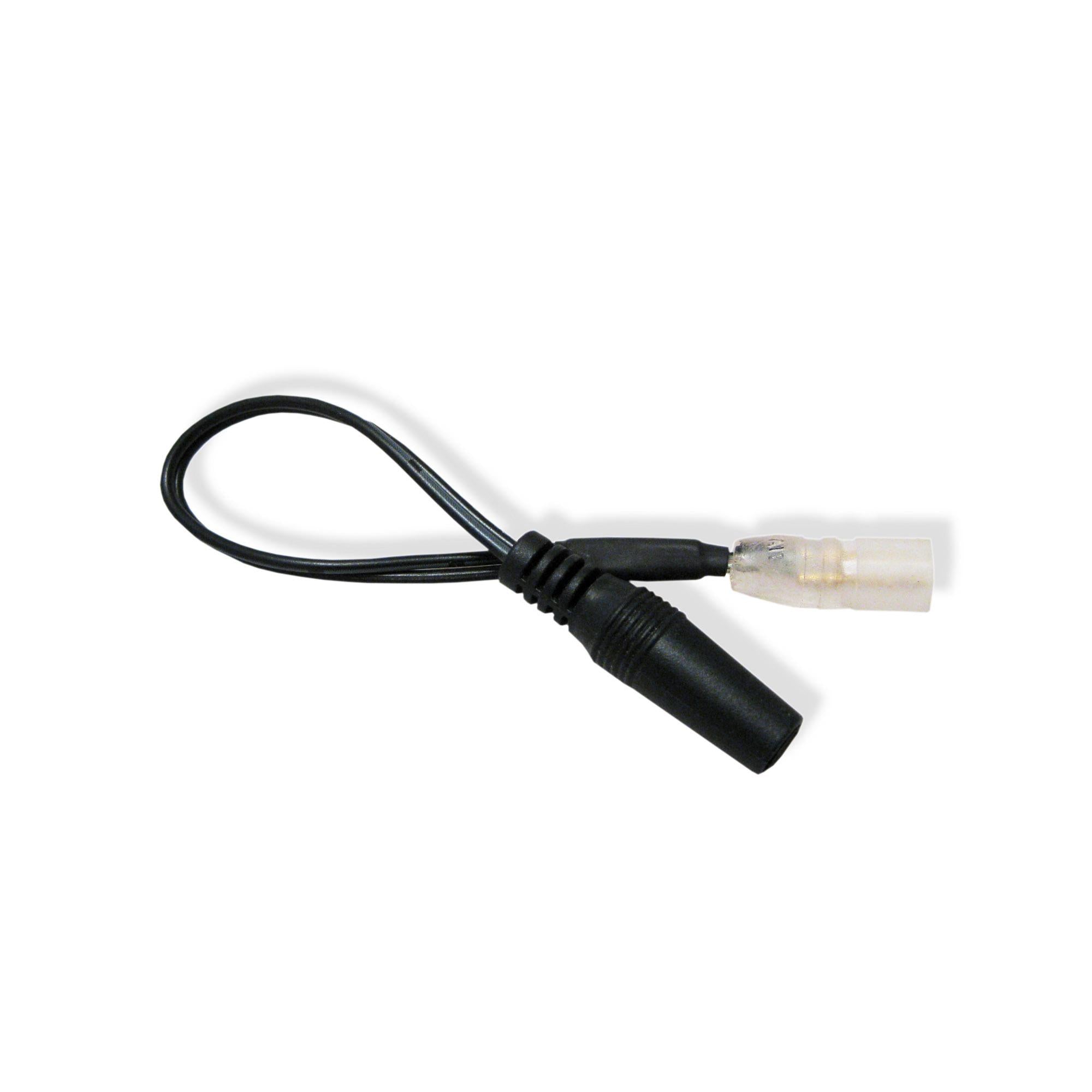 Diode Wet Location 9mm Plug to DC Adapter Connector Black