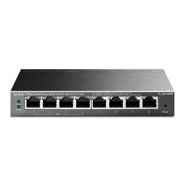 TP-Link TL-SG108PE V3 8-Port Gigabit Easy Smart Switch with 4-Port PoE+