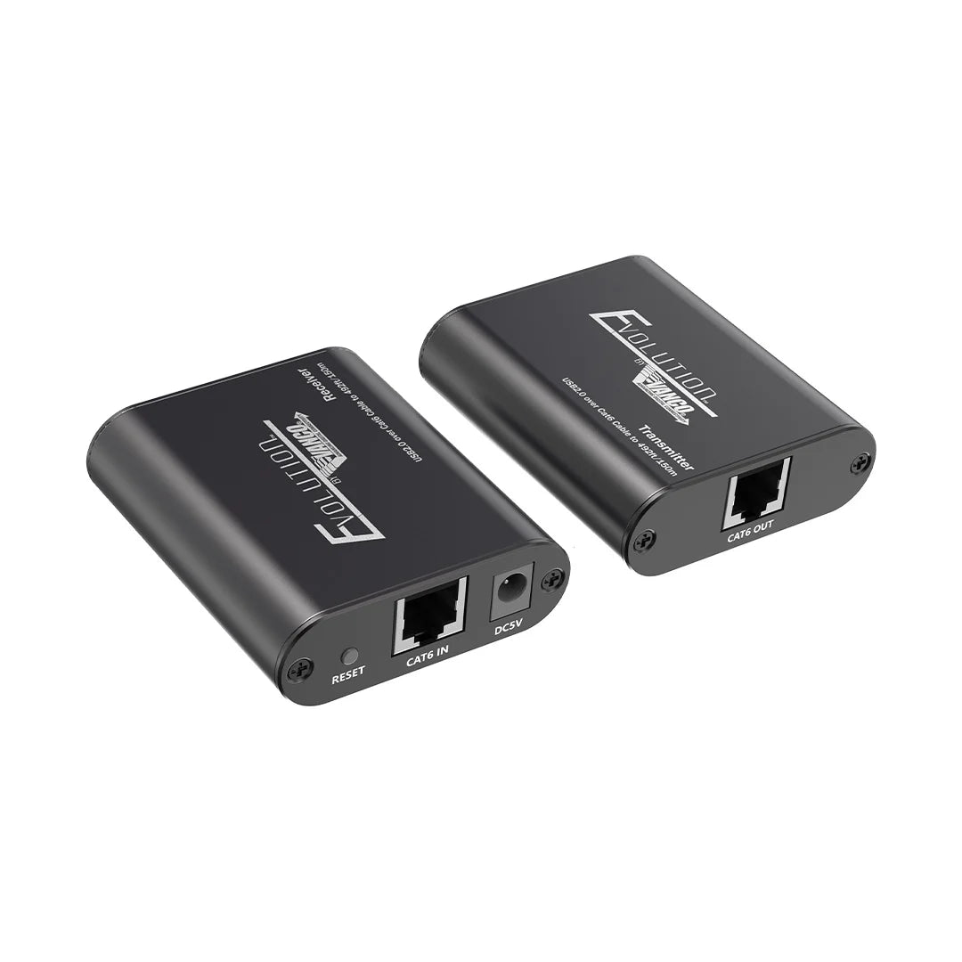 Evolution USB 2.0 Extender over Cat5e/6 Cable