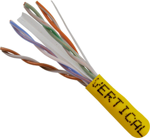 Vertical Cable Cat6 1000ft spool in box Riser Rated