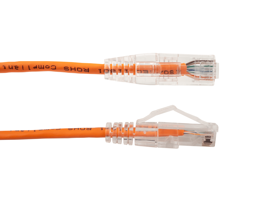 Vertical Cable Cat6a ethernet Cable Slim