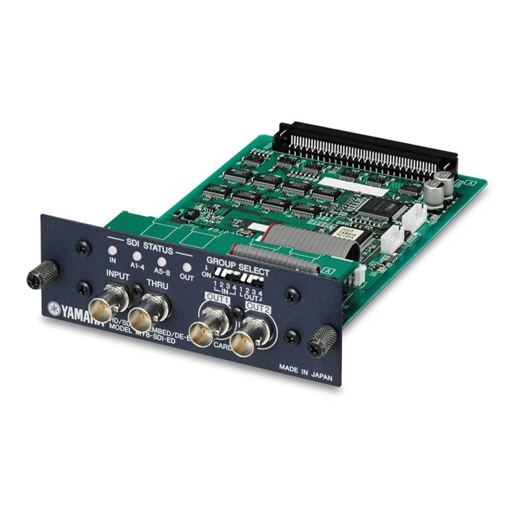 Yamaha CIS MY8SDI-ED HD/SD-SDI Embed/De-Embed Card