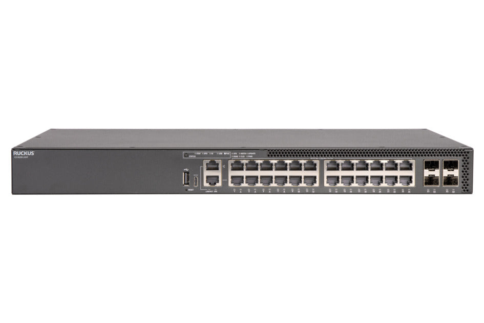 Ruckus ICX8200-24ZP 24-PRT MG POE 4X25G SFP28
