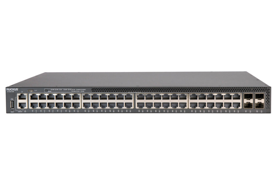 Ruckus ICX8200-48P 48-PRT POE 370W 4X25G SFP28