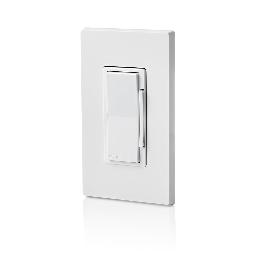 Leviton D26HD-1BW Decora Smart Dimmer Switch, Wi-Fi, Neutral Wire Required