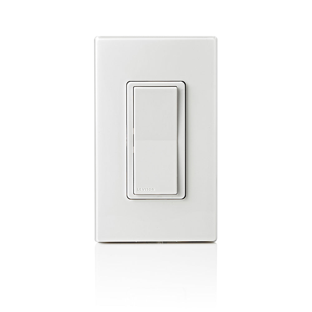 Leviton DAWSC-1BW Decora Smart Switch Anywhere Companion, Wire-Free 3-Way/4-Way/5-Way Control to Decora Smart Wi-Fi